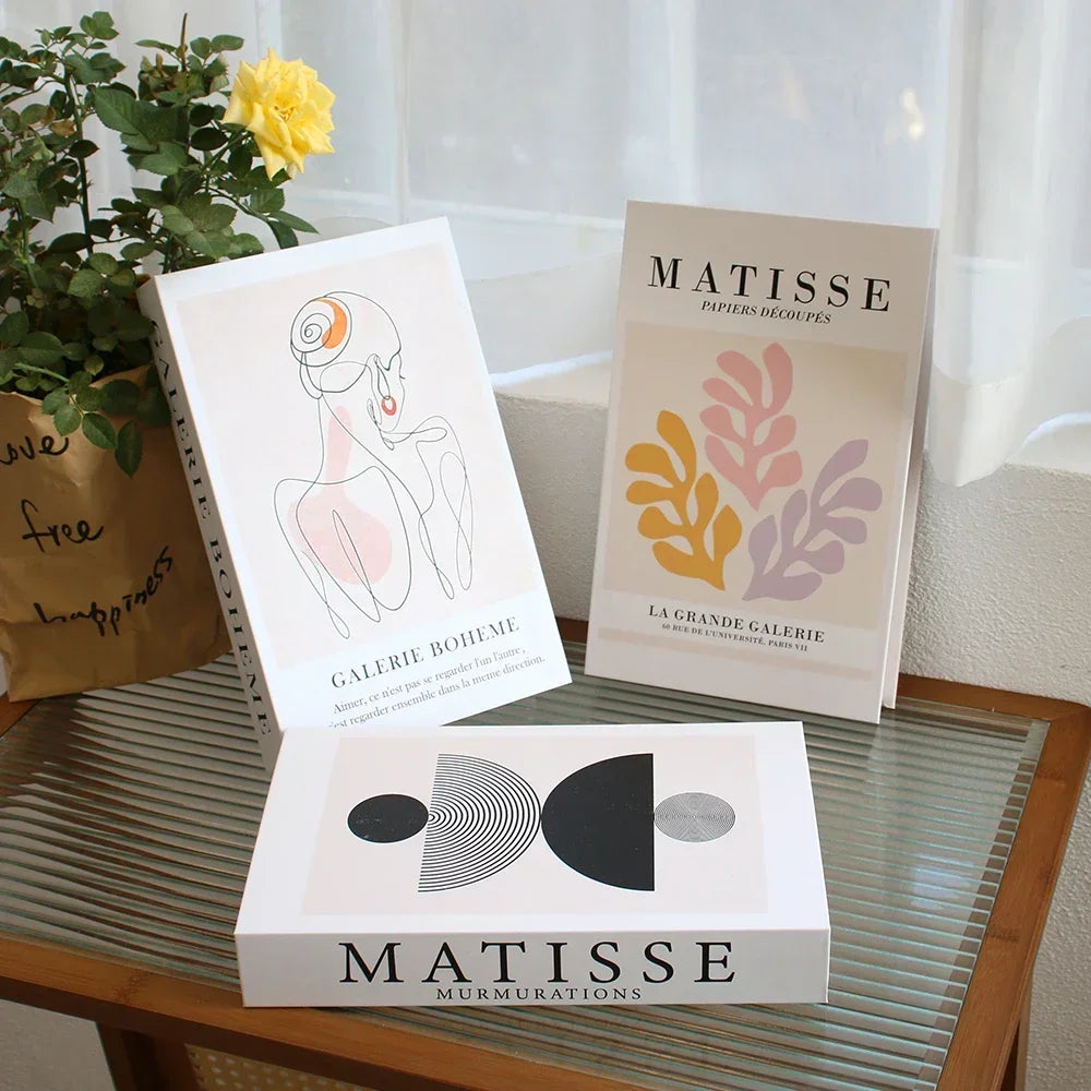 3Pcs Decorative Fake Books - Living Room Coffee Table Ornaments