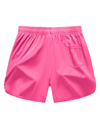 Women's Summer Vacation Beach Shorts Casual Quick Dry Board Shorts with Split Hem Beachwear Swimwear Swimsuit Bathing Suit