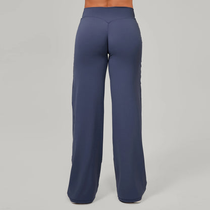 Women Yoga Pants – Soft Stretchy Fabric Full Length Leggings With Elastic Waist