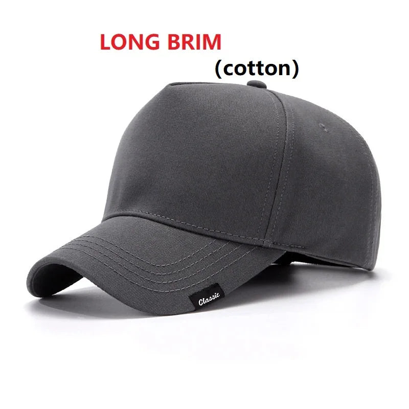 Big Head Man Large Size Mesh Baseball Hats Outdoors Plus Size Sport Caps Dad Oversize Trucker Cap 56-61cm 62-66cm