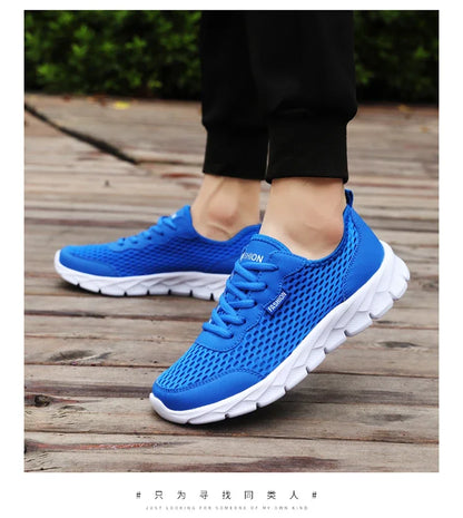 YRZL Tennis Shoes for Men Lightweight Sneakers High Quality Breathable Outdoor Athletic Jogging Sport Running Walking Man Shoes