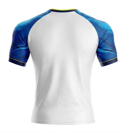 NEW HAITI Crew Neck Jersey Crew Neck T-Shirt 3D Graphic Printed Kid Sportswear Athletic Fitness Training Tee Tops Football Shirt