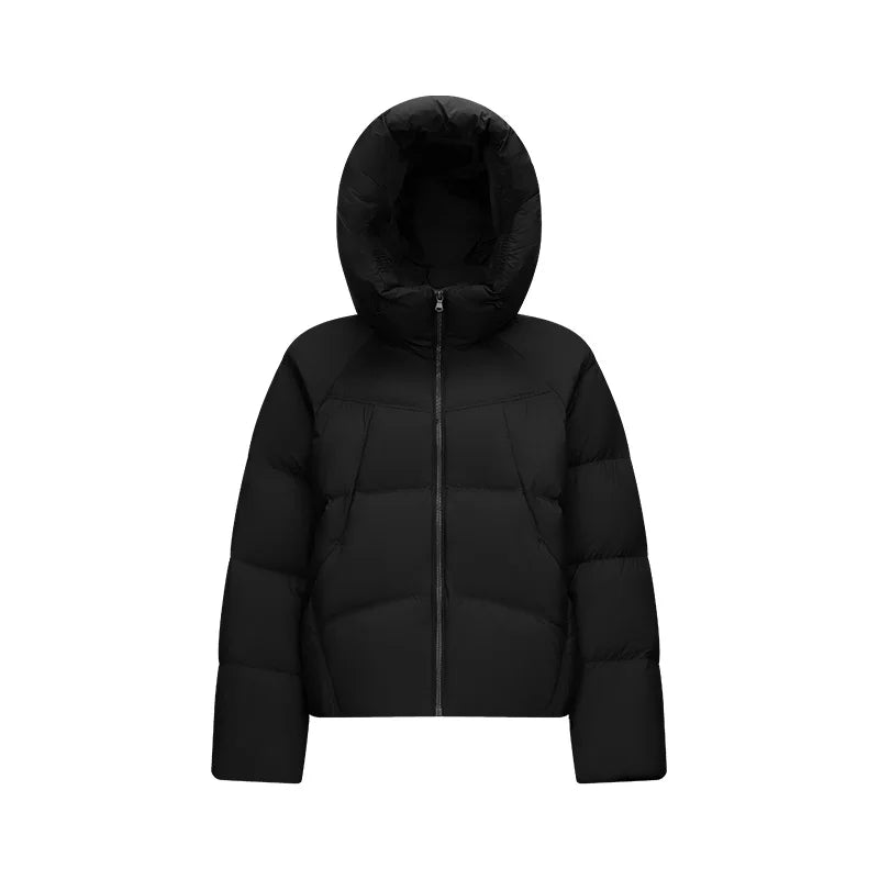 Semir Women Down Jacket 90 Percent Down Fill Raglan Sleeve Loose Fit Hooded 2026 New Winter Daily Wear Urban Casual Style
