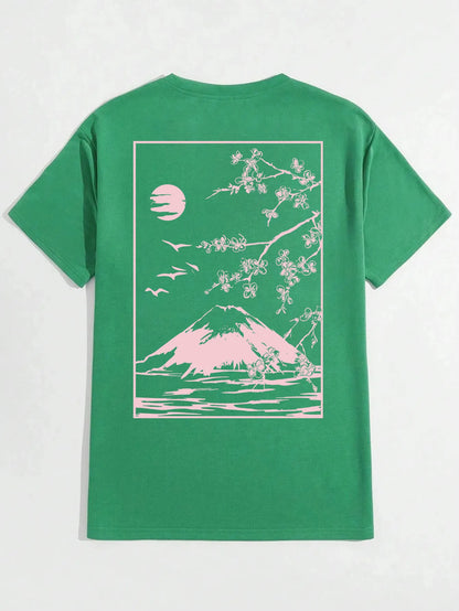 Men Cotton T Shirt - Summer Casual Tee | Breathable Loose Fit Hip Hop Top