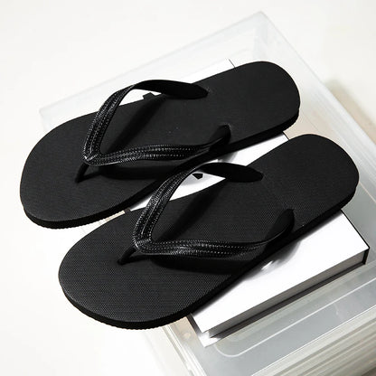 High Quality Men's Flip Flops Summer Light Beach Slippers Fashion Non-slip Casual Male Sandals Outdoor Black Flip Flop Sandals