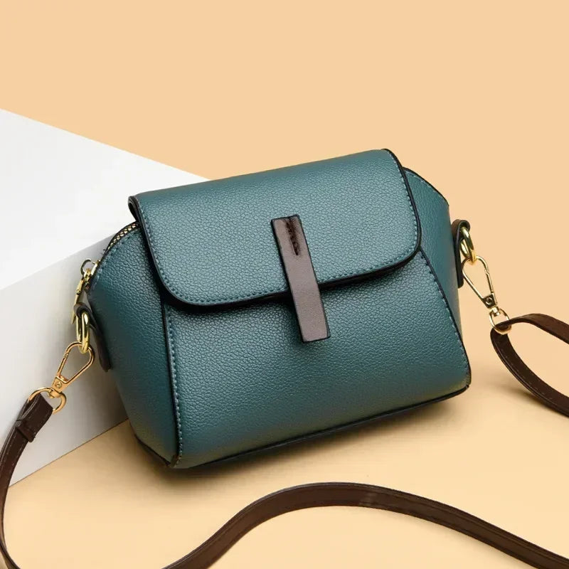 Women Small Handbag – Designer PU Leather Shoulder Crossbody Bag | Fashion Shell Purse