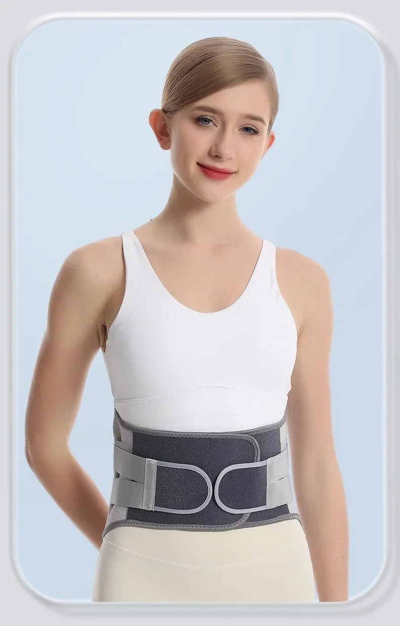 Back Brace Support Belt For Lower Pain Relief Adjustable Men Women Waist Lumbar Sciatica Scoliosis Herniated Disc Corset Posture