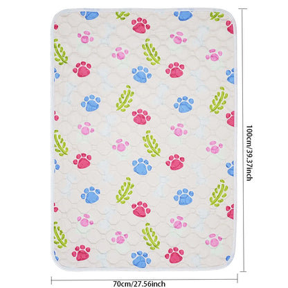 BIAI Winter New non-slip Mat for Pets Waterproof Dog Pee Pad Breathable Cat Mat Washable Pet Diaper Pad High Absorbent Pet Mat