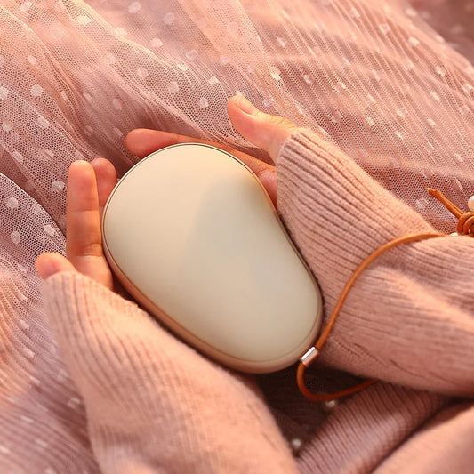 2-In-1 USB Mini Portable Charging Hand Warmer Egg Power Bank - Warm Your Hands In Winter