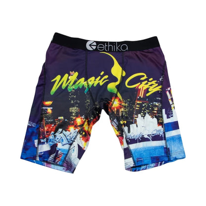 ETHIKA 1Pcs Men Underwear Breathable Summer Swimming Mens Boxershorts Panties Plus Size S-3XL Man Underpants Men's Boxers Briefs