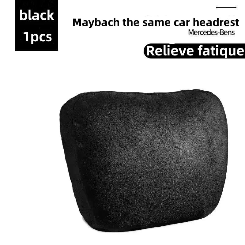 Car Headrest Pillow – Adjustable Neck Rest Cushion | Soft Universal Maybach Style