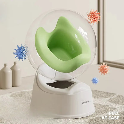 Folding Travel Baby Potty – Portable Child Toilet | Lightweight Toddler Trainer Seat