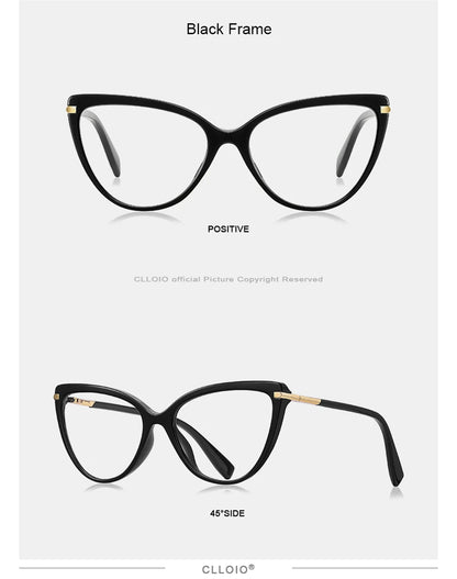 Luxury Cat Eye Glasses – Versatile Reading Glasses Women with Anti Blue Light Lenses