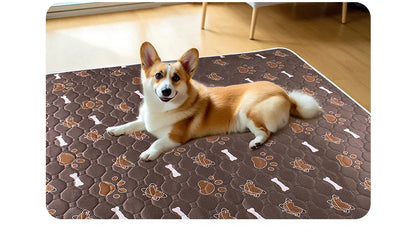 BIAI Winter New non-slip Mat for Pets Waterproof Dog Pee Pad Breathable Cat Mat Washable Pet Diaper Pad High Absorbent Pet Mat