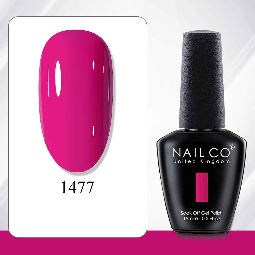 HEMATPO Free Top  Base Coat Nail Gel - 15ml Semi-Permanent Soak Off UVLED Varnish