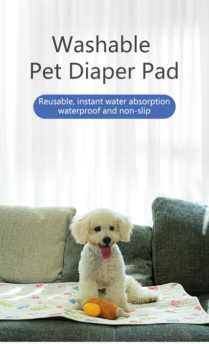 BIAI Winter New non-slip Mat for Pets Waterproof Dog Pee Pad Breathable Cat Mat Washable Pet Diaper Pad High Absorbent Pet Mat