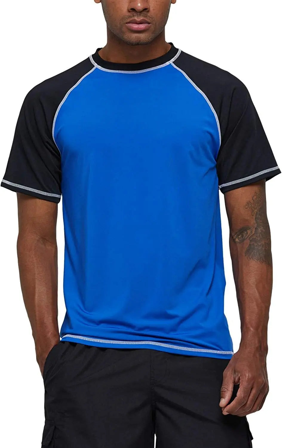 Men's UPF 50+ Beach T-Shirt – Quick-Dry Surf & Swim Top