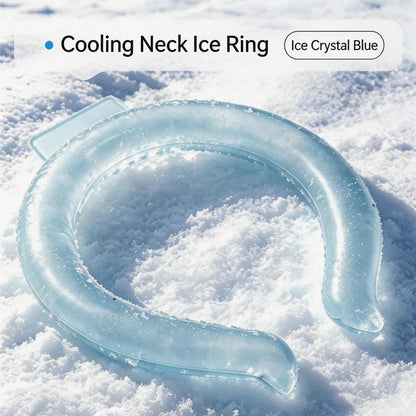Neck Cooling Ring – Reusable Ice Cooling Strap for Summer