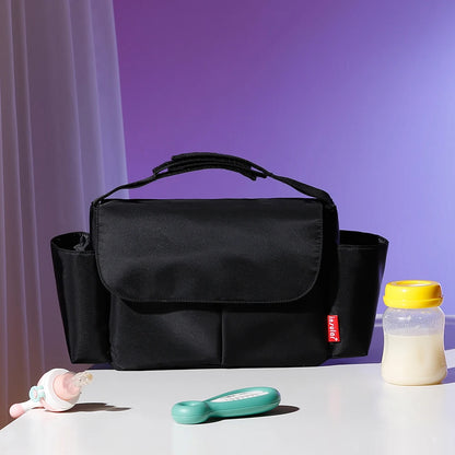 Universal Buggy Baby Pram Organizer Bottle Holder Multipurpose Baby Stroller Accessory Stroller Caddy Storage Diaper Nappy Bag