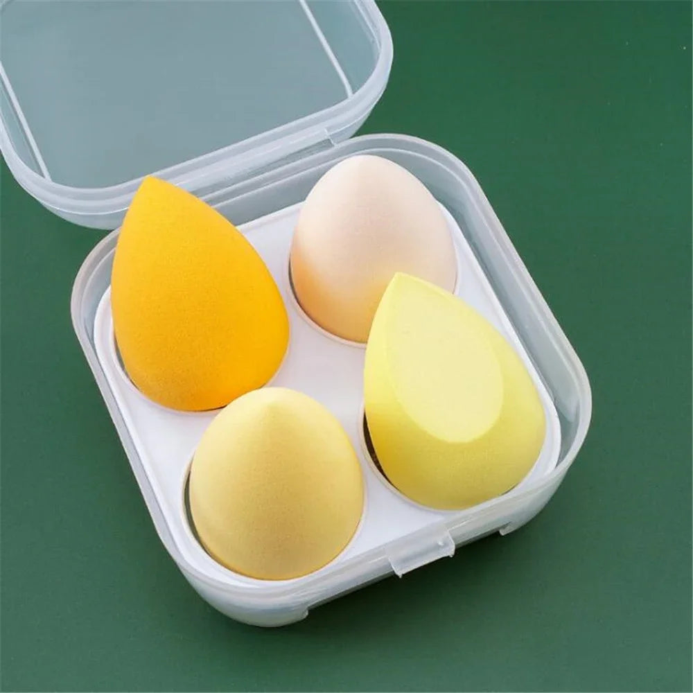 Makeup Sponge Blender - 4/8pcs Soft Foundation Sponges Beauty Puff Set