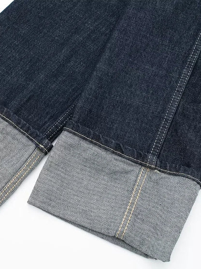 Women Denim Jacket – Single Breasted Blue Vintage Lapel Jacket With Pockets