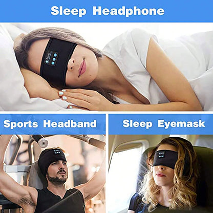 Sleep Headphones Bluetooth 5.4 Headband, Wireless Earphones Music Sleep Earbuds Sleeping Eye Mask With HD Stereo Speakers