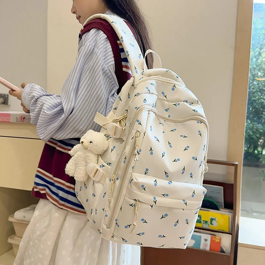 Cute Girls Backpack - Large Capacity Fashion School Bag  Travel Storage for Kids - ZOOMNSTORE