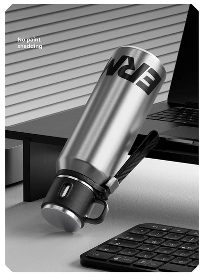 Double Wall Vacuum Insulated Thermos Bottle Stainless Steel Flask Portable Travel Mug With Lid Outdoor Hiking Gym Daily Use