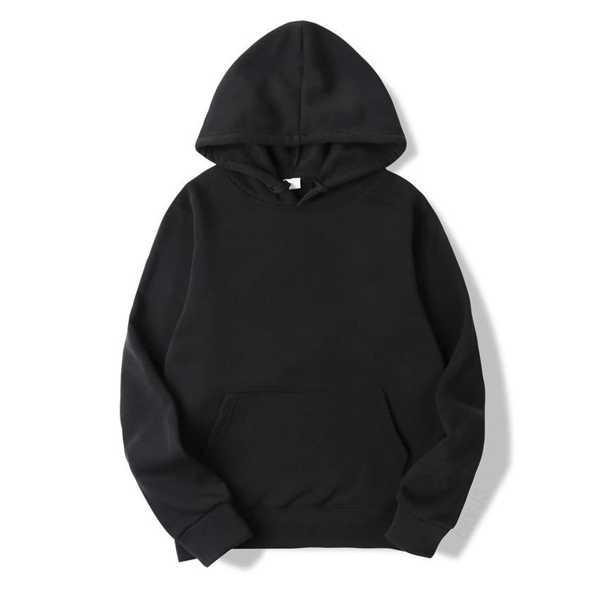 Men's Hoodies - Casual Fleece Hoodie With Hooded Sweatshirt, Regular Fit Pullover