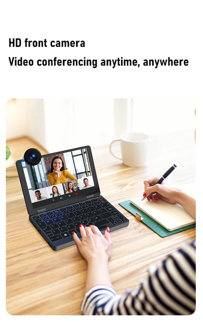 Zwide Pocket Book N8 Pro Intel I3-N305 Touch Screen 8 inch IPS 1920x1200 Pixels FHD 16GB LPDDR5 mini Notebook 360° Flip yoga
