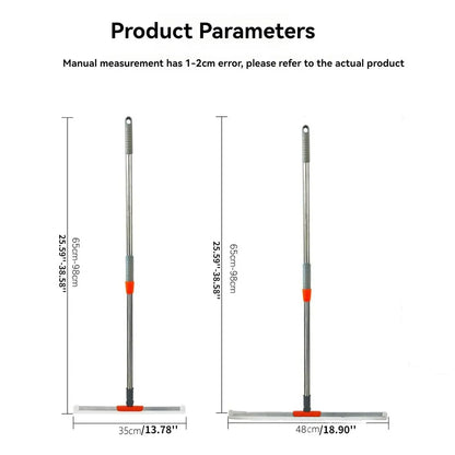 Multi-Functional Silicone Broom - Efficient Wiping  Mopping Tool