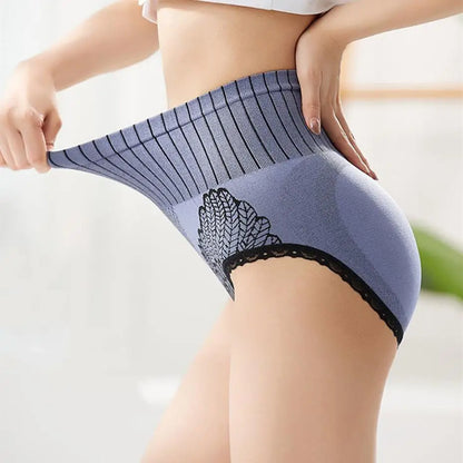 1 Pcs Women's Panties Underwear Seamless Briefs High Waist Underpanties Bodyshaper Ladies Female Underpants Plus Size