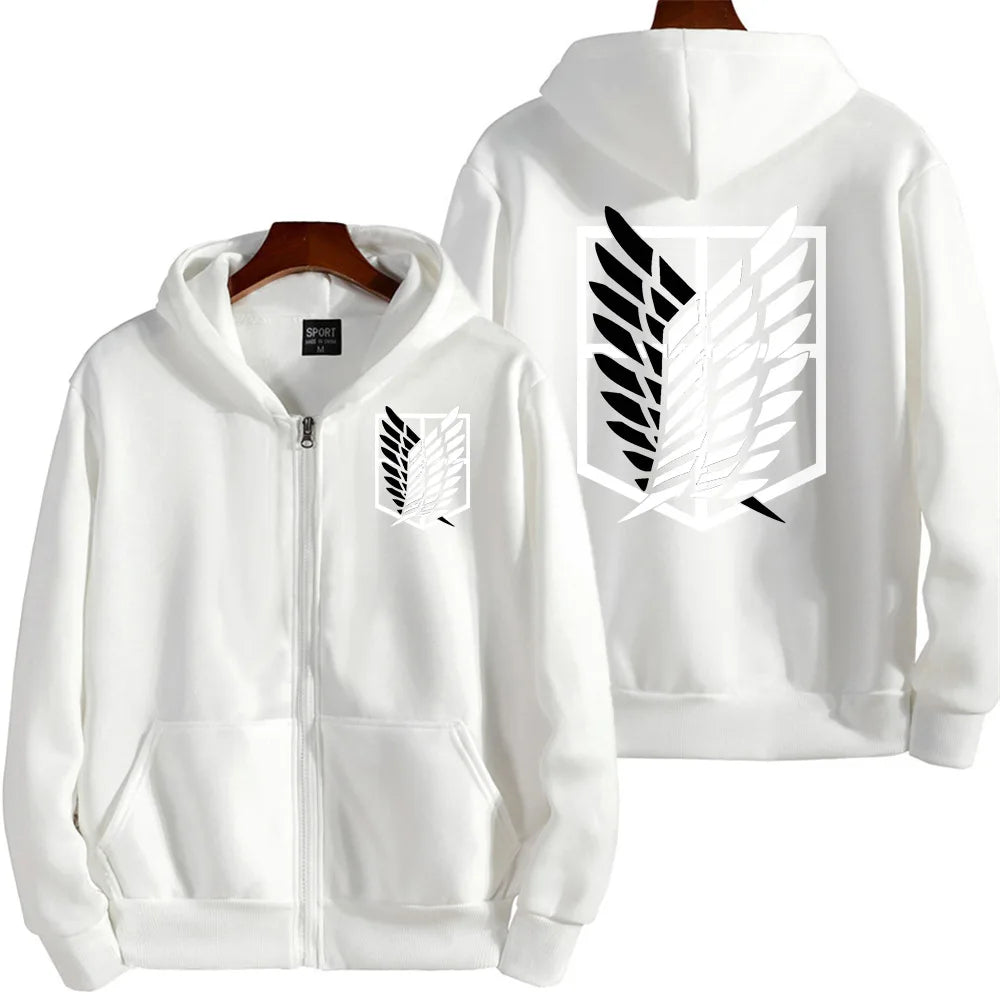 Zipper cardigan with fleece hooded zipper sweatshirt for casual and fashionable men