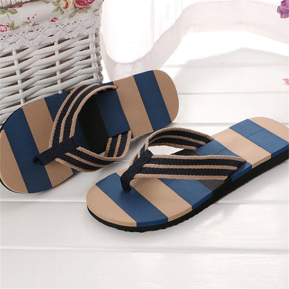 New Men's Slippers Men Summer Shoes Mixed Colors Sandals Male Slipper Indoor and Outdoor Flip Flops Casual Beach Shoes for Man