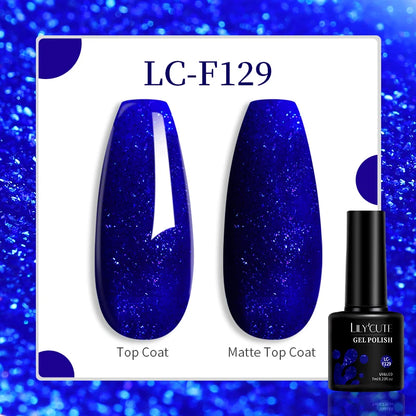 Gel Nail Polish - LILYCUTE UV Gel Varnish 7ML | Soak Off, Long Lasting Colors