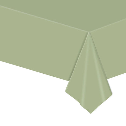 Sage Green Jungle Safari Party Supplies - Disposable Tableware Set for Baby Shower - ZOOMNSTORE