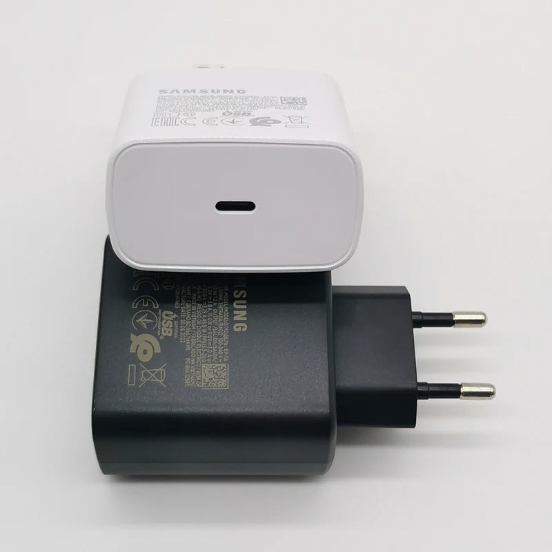 Samsung 45w Charger Super Fast Charge Adapter 1.8M Type C For Galaxy S24 S23 S22 S21 S20 Note 20 Ultra 10 Z Flip Fold 6 5 4 3 2 - ZOOMNSTORE