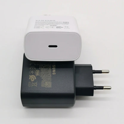 Samsung 45w Charger Super Fast Charge Adapter 1.8M Type C For Galaxy S24 S23 S22 S21 S20 Note 20 Ultra 10 Z Flip Fold 6 5 4 3 2 - ZOOMNSTORE
