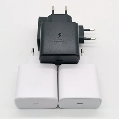 Samsung 45w Charger Super Fast Charge Adapter 1.8M Type C For Galaxy S24 S23 S22 S21 S20 Note 20 Ultra 10 Z Flip Fold 6 5 4 3 2 - ZOOMNSTORE