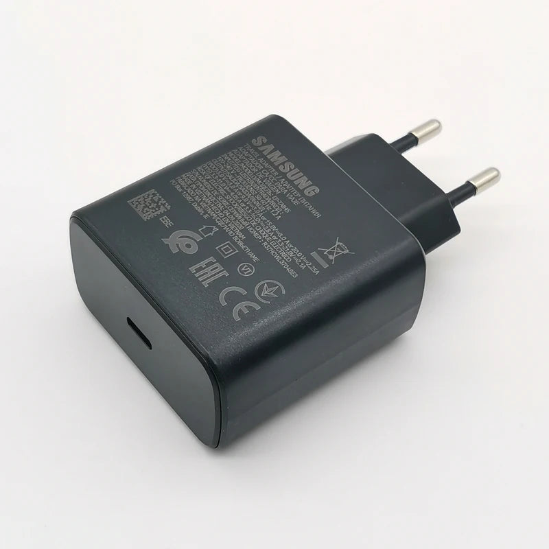 Samsung 45w Charger Super Fast Charge Adapter 1.8M Type C For Galaxy S24 S23 S22 S21 S20 Note 20 Ultra 10 Z Flip Fold 6 5 4 3 2 - ZOOMNSTORE