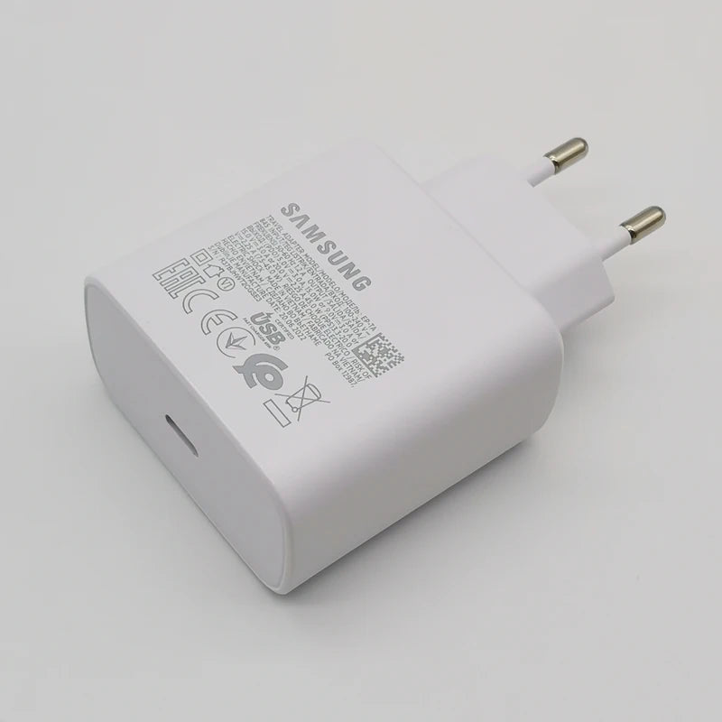 Samsung 45w Charger Super Fast Charge Adapter 1.8M Type C For Galaxy S24 S23 S22 S21 S20 Note 20 Ultra 10 Z Flip Fold 6 5 4 3 2 - ZOOMNSTORE