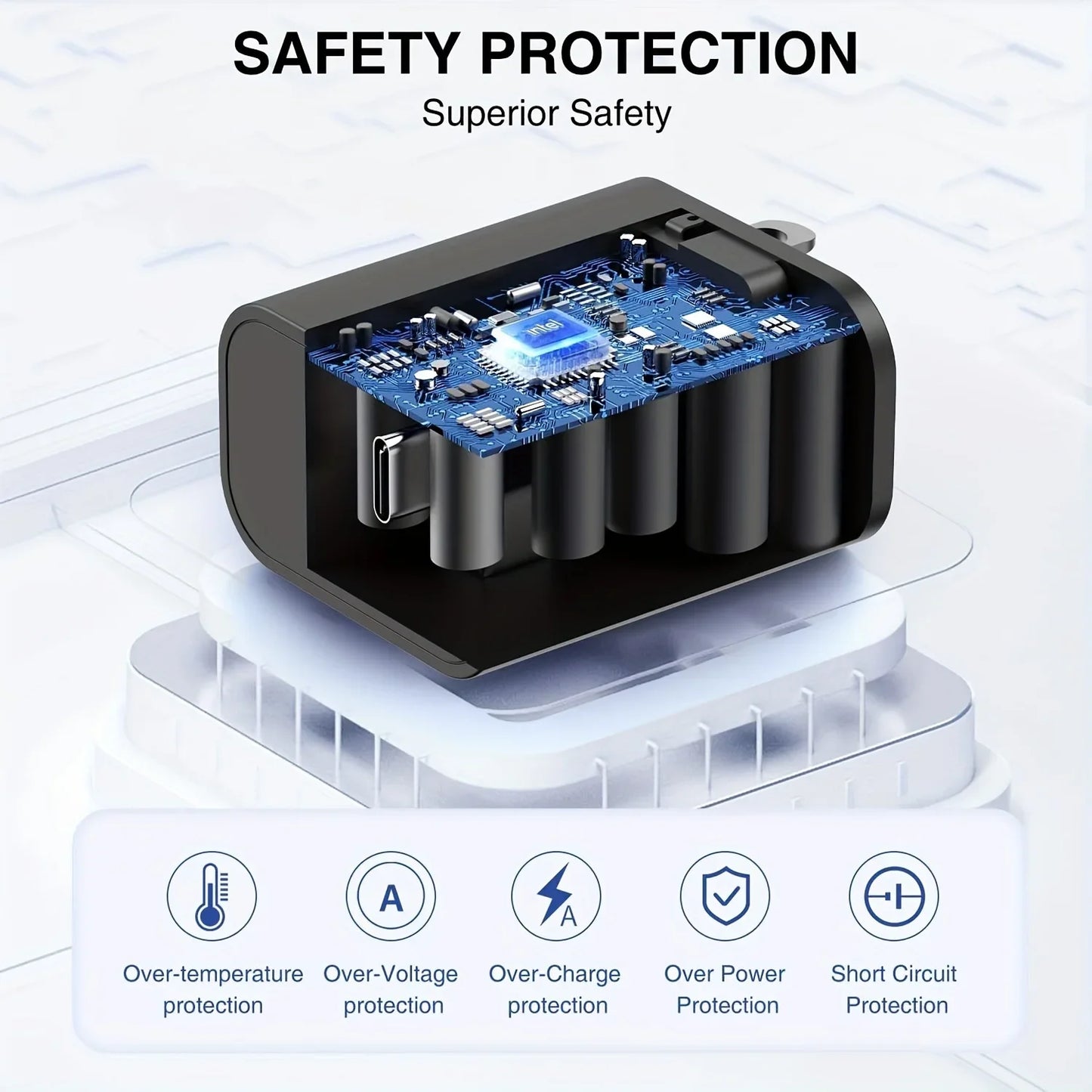 2Pack 45W For Samsung Super Fast Charger Block &6.6FT USBC Cable For Galaxy S24 Ultra/S24+/S23 S22 S21 Ultra/Plus, IPad Pro/Air - ZOOMNSTORE