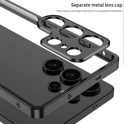 Aviation Aluminum Bumper Case for Samsung Galaxy S25S24S23 Ultra - Shockproof Metal Lens Cover - ZOOMNSTORE