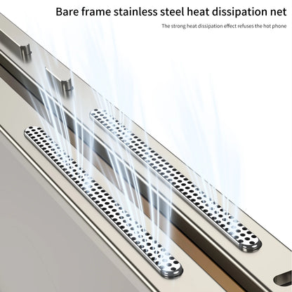 Aviation Aluminum Bumper Case for Samsung Galaxy S25S24S23 Ultra - Shockproof Metal Lens Cover - ZOOMNSTORE