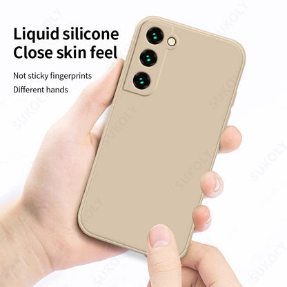 Shockproof Liquid Silicone Case for Samsung Galaxy S24S23S22S25 UltraFEA56A55A53A54A16A17 5G - ZOOMNSTORE
