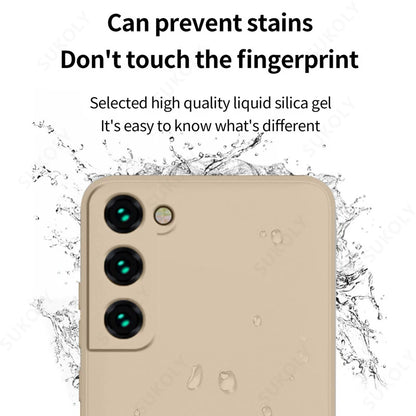 Shockproof Liquid Silicone Case for Samsung Galaxy S24S23S22S25 UltraFEA56A55A53A54A16A17 5G - ZOOMNSTORE