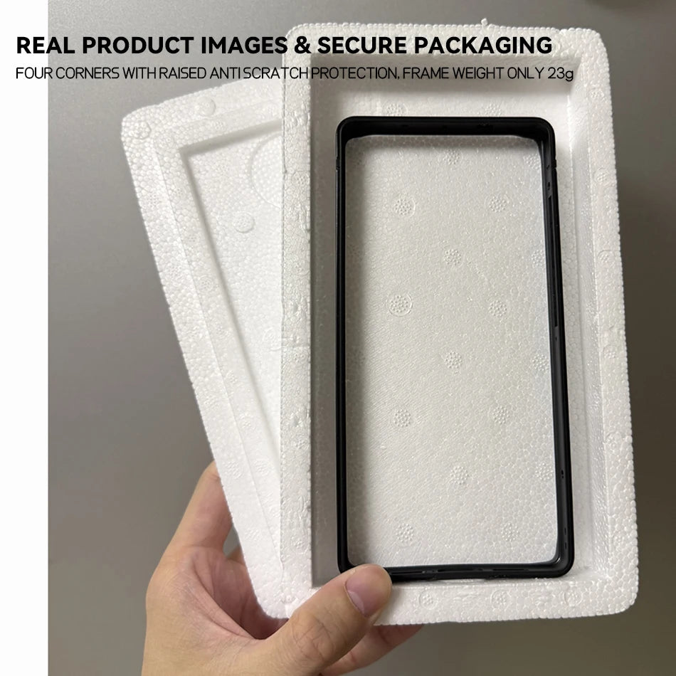 Luxury Aluminum Frame Case for Samsung Galaxy S25 Ultra  S24 Plus - Hybrid Silicone Bumper Protective Accessory - ZOOMNSTORE