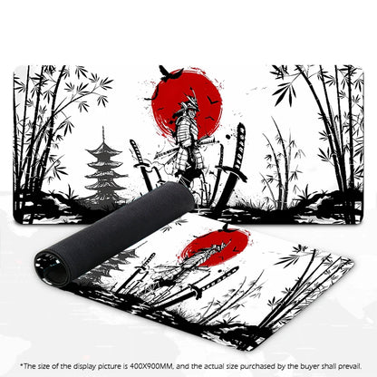 Samurai Warrior Mouse Pad - Gaming Desk Accessory for PC and Laptop - ZOOMNSTORE