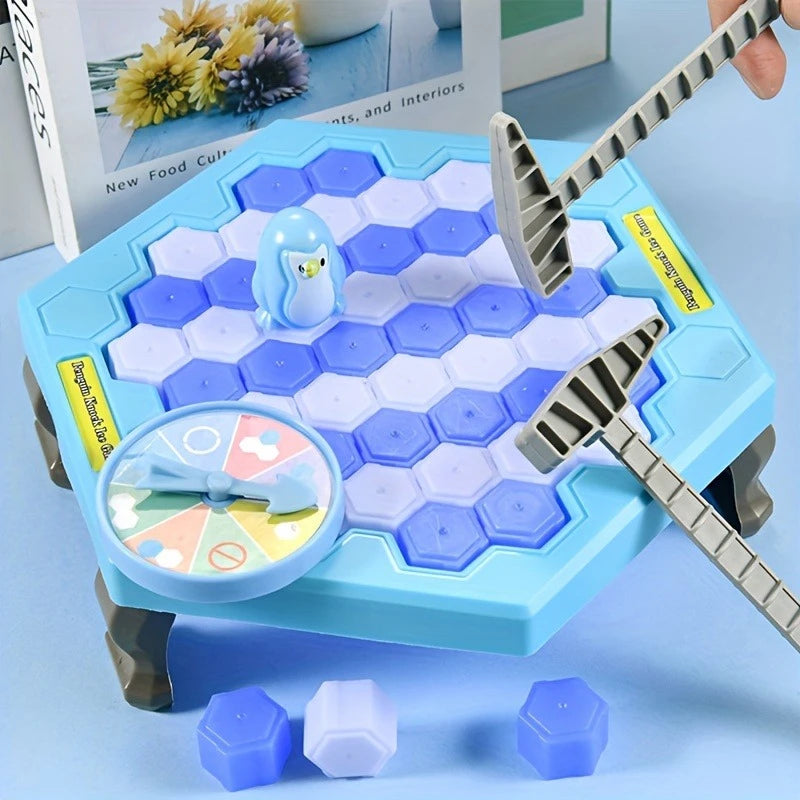 Save The Penguin Ice Tapping Rescue Game STEM Educational Toy Parent Child Bonding Family Fun Great Ice Breaker Party Game - ZOOMNSTORE