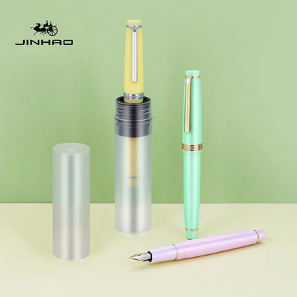 Jinhao 82 Fountain Pen New Color Luxury Elegant Pens 0.7/0.5/0.38mm Extra Fine Nib Writing Office School Supplies Stationery